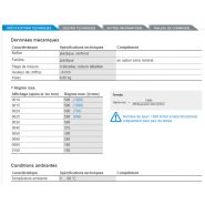 Compteur DA04 avec option de blocage et arbre d'entraînement en acier inox