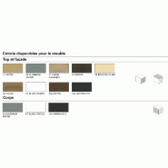 Grand caisson pour dossiers suspendus - MDD - Blanc pastel, Blanc pastel_3