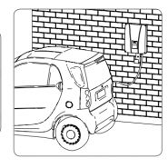 IngeREV City CG132 et CG332 - Bornes de recharge pour voitures électriques - Ingeteam - Puissance 7,4 à 22 kW - Design attractif et protection anti-vandalisme_3