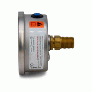 G2537R, Manomètre, 63 mm Face, Raccordement centre arrière, Bain de glycérine, 700 bar pression maximale_3