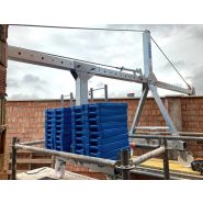 Nacelle suspendue avec treuils 500 kg - Plateformes combinables jusqu'à 16 m - Modèle AE500 - ALBA_3