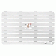 Caillebotis antidérapant à poser - l.80 x L.50 cm, blanc, imitation bois, traité anti-UV - Steppy_3