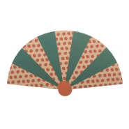 Éventail sur-mesure en papier kraft - impression quadri sur deux faces - minimum 100 pièces_3