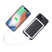 Powerbank - Batterie externe 8000 mAh - Chargeur solaire, charge rapide sans fil magnétique 15W, ports USB et USB-C_3