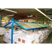 Rayonnage sapin pour carrelage complet - OHRA - robuste avec surfaces inclinées à 20° et dimensions standard_3