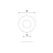 03.054.Sc - Poubelle Orbis Zano - 65L - Inox brossé - Design moderne et urbain_3