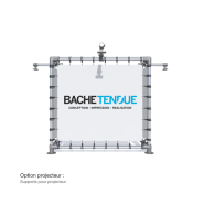 Cube promotionnel - 4 faces - Bâche Tendue - So-Cube_3