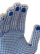 Gant de protection en polyamide mousse - Vanisé coton - Picots PVC sur la paume - Jauge 13_3