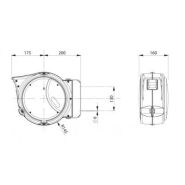 Enrouleur électrique à rappel automatique à ressort - 10 mètres - IP42 - P325 - Câble H07RN-F 3G2,5 mm²_3