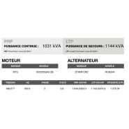 AT-1145 60 Hz triphasé groupe électrogène en container - Inmesol - 1.144 kVA LTP / 1.031 kVA PRP - moteur MTU et alternateur Stamford_3