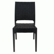 Chaise de restaurant tréssée Florida - GRIS_3