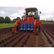 Machine de désherbage adaptée à l'agriculture biologique