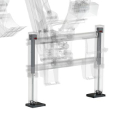 Rétrocaveuse E - pour mini-chargeuse avec mouvements hydrauliques indépendants et stabilisateurs_3