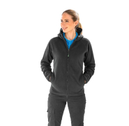 Veste de travail à capuche en micropolaire recyclée - Réf : R906X - polyester recyclé, fermetures YKK NATULON, séchage rapide_3