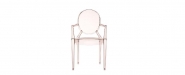 Chaise empilable Louis Ghost - Kartell - design Philippe Starck - style Louis XV en polycarbonate_3