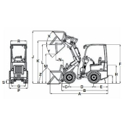 Chargeur polyvalent Sherpa K20 pour centres équestres et exploitations agricoles