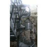 Escalier hélicoïdal ysotube - ysofer esca - passage 1up ou 2up