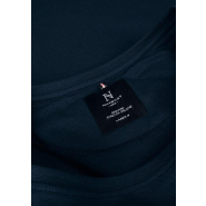 T-shirt femme - Piqué, coton-élasthanne, col tombant - Danbury Women - Nimbus_3