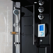 COMBI SAUNA DOUCHE HAMMAM BOREAL® SH220-D BLACK EDITION - DROITE_3