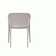 Giethoorn - Chaise empilable en polypropylène gris clair_3