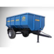 Remorque agricole pour fumier avec pneus de qualité
