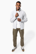 Veste micropolaire zippée homme - Réf: K911 - Kariban - 100% polyester antiboulochage - 300 g/m²_3