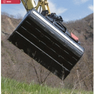 Godet de curage orientable renforcé sqr55 poids machine 7,5 - 10,0_3