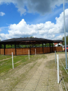 Marcheur PRESTIGE couvert - LCI Cheval - toiture personnalisée - 14m à 20m - 4 à 8 chevaux_3