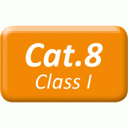 ROLINE Cordon Cat.8 (Classe I) U/FTP, Slim, fils tressés, LSOH, blanc, 3 m_3