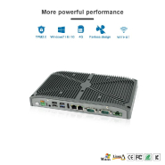 PC industriel fanless Monolith-6000JA - Intel® Celeron® J1900 Quad-core 2.0 GHz, IP67/IP69K, connecteurs M12, -20~70°C_3