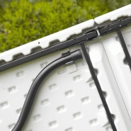 Table pliante 162 cm - 6 places - PEHD - usage professionnel intérieur/extérieur_3