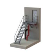 Escalier technique en acier galvanisé - Conforme EN 1090 et NF E 85 015 - Livré sous 72h_3