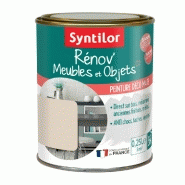 Peinture meuble et boiserie SYNTILOR beige poudré mat - 250 ml - sans sous-couche, couvrante et résistante_3
