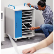 Chariot de stockage et de recharge compact - Lyte 10 Single Door jusqu'à 15,6