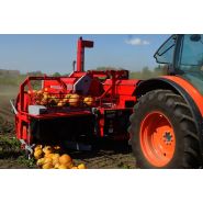 Récolteuse de pépins de citrouilles - Moty GmbH KE 2000 - Débit 0.6-0.9 ha/h - Puissance 75 kW - Tambour cribleur 2.5m_3