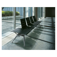 Sièges sur poutre en métal perforé - ULISSE - Design élégant et ergonomique pour espaces collectifs_3