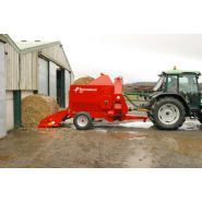 Pailleuse agricole Kverneland avec porte arrière hydraulique
