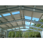 Bâtiment préfabriqué à structure métallique modulaire gamme ecorapid pour sports et récréation - cualimetal_3