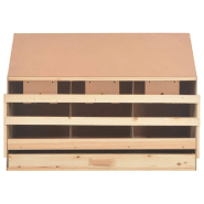 Vidaxl pondoir 3 compartiments 93x40x65 cm bois de pin massif 170655_3
