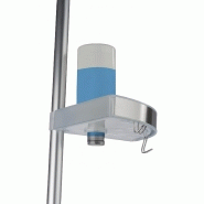 Étagère de bain / douche premium télescopique sol-plafond, chromé - Aluminium inoxydable - WENKO_3