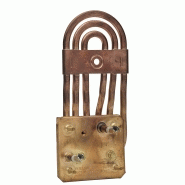 Élément chauffant résistif - enveloppe inox ou cuivre - adaptable et haute température_3