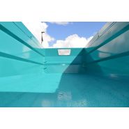 Benne agricole Rollfarm 5830 avec rehausses en aluminium pour 30 m3 d'ensilage