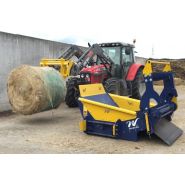 De250 kp dérouleuse pailleuse - warzée sa - balles jusqu'à 160 cm et 800 kg_3