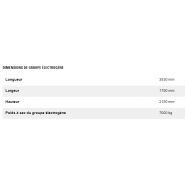 Cg132b-12 600 kw groupes électrogènes industriel à gaz - caterpillar -puissance continue maximale 600 kw à 1,0 pf_3