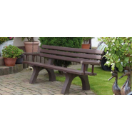 Banc urbain design intemporel - grande diversité de coloris - TRAFALGAR SQUARE - matière hanit®_3