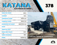 Presse Cisaille Katana - 800 Tonnes - Compression par Volets_3