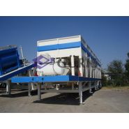 GMP 100 CT SE Centrale à Béton Mobile - Guris - 100 m3/h - Mélangeur Twin Shaft Sicoma - 4 Compartiments_3