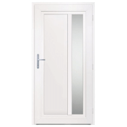 Vidaxl porte d'entrée anthracite 108x208 cm pvc 3157105_3