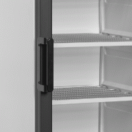 Congélateur vertical de vitrine Statique avec Canopée lumineux L.595mm 270L 570W TEFCOLD_3