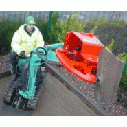 Pince de démolition BAVmicro - dents carbure tungstène, mâchoires Hardox, rotation 90°_3